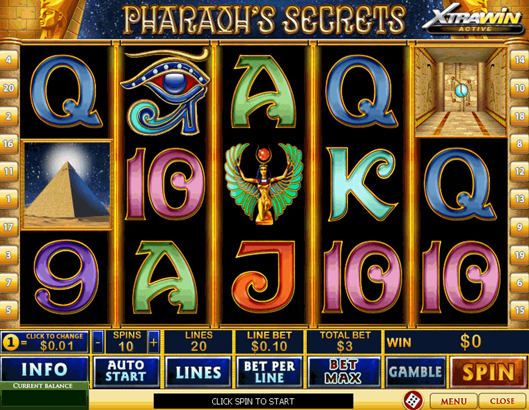 Pharaoh’s Secrets Slot